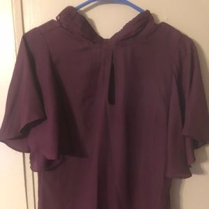 Casual shirt burgundy